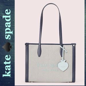 kate ♠️ spade Market canvas medium tote